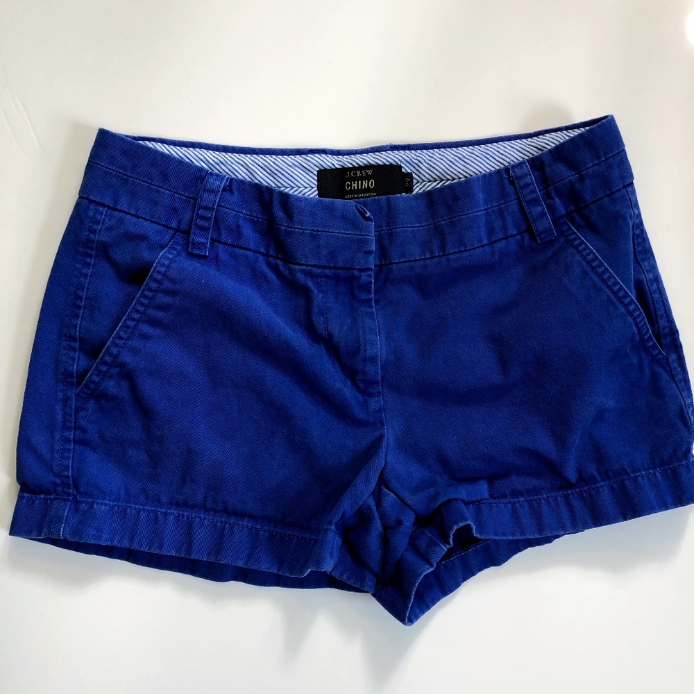 J Crew 00 Royal Blue shorts